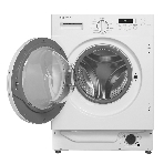 Стиральная машина встраиваемая HOMSair WMB148WH белый, загрузка фронтальная 8 кг, 1400 об/мин, класс A+++, фото2