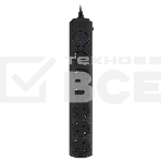 Сетевой фильтр Ippon BK-6-EU-1.8-10-B 1.8м (6 розеток) черный (коробка), фото4