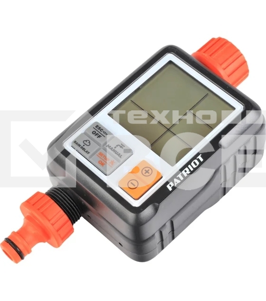 Таймер садовый PATRIOT TEP-300,электронный,LED-дисплей, 8 бар, 3/4