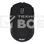 Мышь беспроводная Acer OMR050 черный, 1600 dpi, радиоканал, Bluetooth, USB, кнопки - 6, фото 1