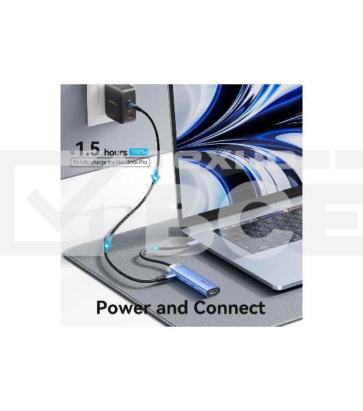 Мультифункциональный хаб Vention USB Type C 5 в 1