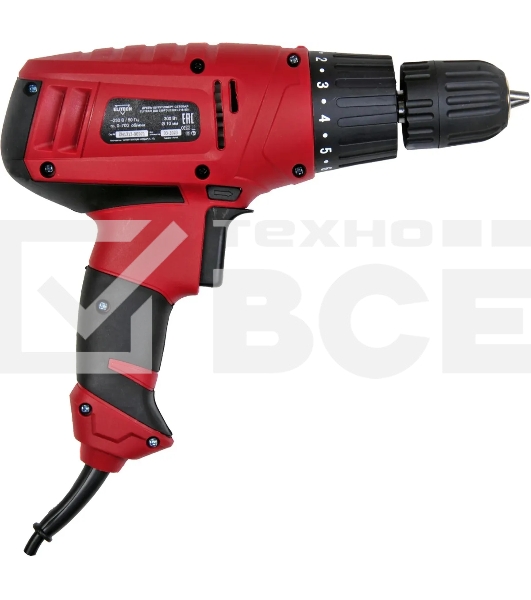 Шуруповерт Elitech ДШ 028РЭ E2201.018.00, Сетевой, 300Вт