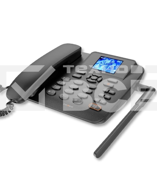 Стационарный сотовый телефон GSM teXet FX-200 цвет черный