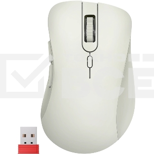 Мышь беспроводная Defender Dana MB-266 светло-серый, 3200 dpi, радиоканал, Bluetooth, USB, кнопки - 6