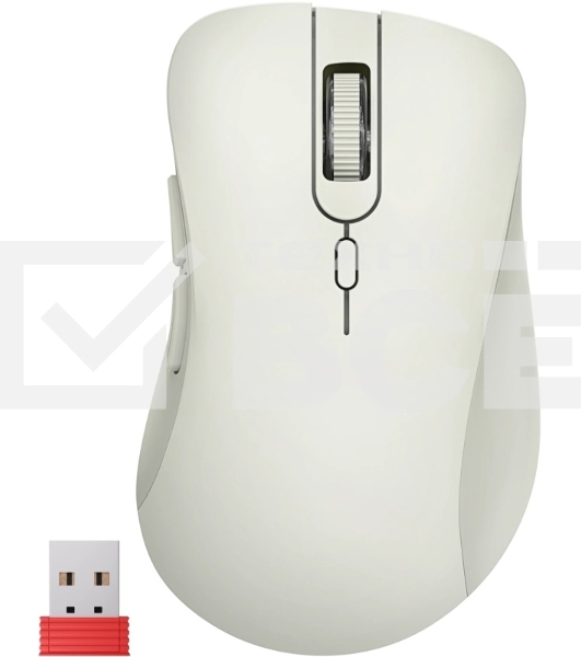 Мышь беспроводная Defender Dana MB-266 светло-серый, 3200 dpi, радиоканал, Bluetooth, USB, кнопки - 6