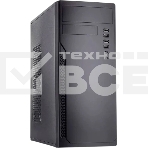 Компьютерный корпус без блока питания Foxline FL-301, ATX, 4xUSB 2.0, HDA, w/o FAN, w/o PSU, no PowerCord, w/DVD-RW installed, фото 1