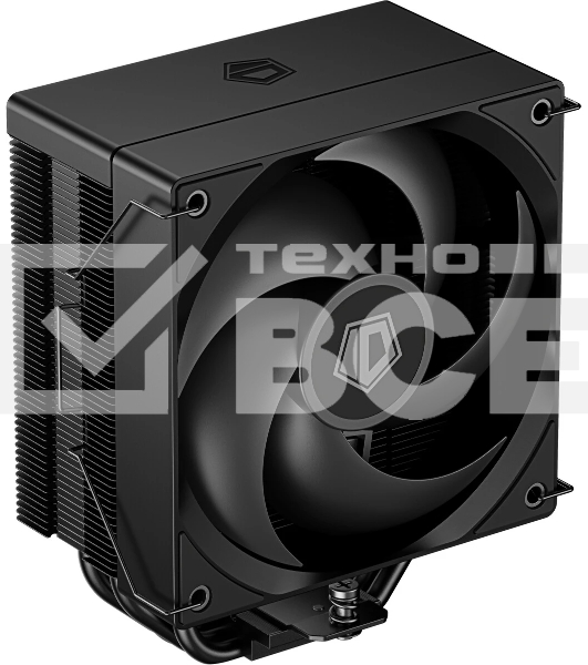 Кулер для процессора ID-COOLING SE-214-XT V2 черный LGA1851/1700/1200/115X/AM5/AM4 (16шт/кор, TDP 200W, PWM, 4 тепл.трубки прямого контакта, FAN 120мм) RET