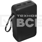 Портативный аккумулятор Tecno Pocket S201 20000mAh 2.4A 2xUSB-A/USB-C черный, фото2