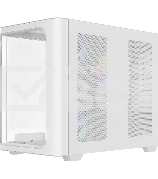 Компьютерный корпус Ocypus Iota C70 WH Curve ARGB Digital ATX без БП (Iota-C70-WHD400CD-GL)