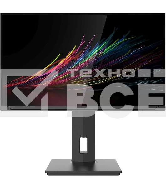 Монитор 27' NPC MQ2718-A IPS 2560x1440, 100 Гц, 1 мс, 16:9, 350 кд/м², HDMI 2.0, DP 1.4, 3.5 Jack, USB 2.0, динамики (2x3 Вт), FreeSync, G-Sync, регулировка по высоте, черный