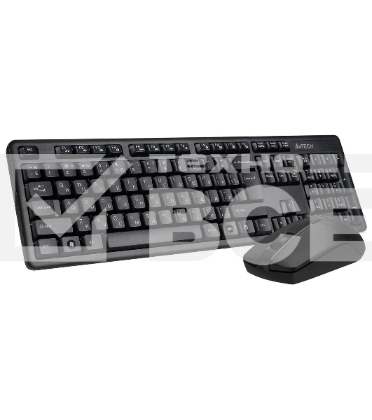 Комплект клавиатура+мышь A4Tech 3330N беспроводной, USB, 1200 DPI, чёрный