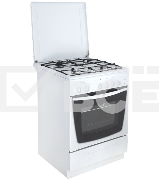 Плита газовая Gefest ПГ 1200 С5 белый, конфорок 4 шт, духовка 63 л, 60 см x 85 см x 60 см