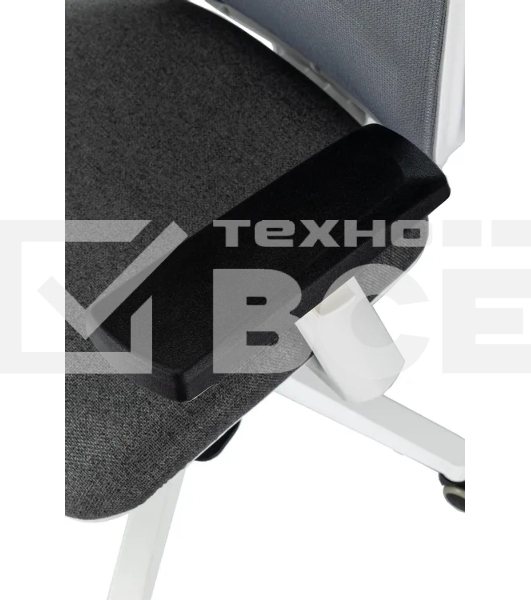 Кресло эргономичное Бюрократ MC-W611N серый TW SQU GR сетка/ткань крестов. пластик пластик белый