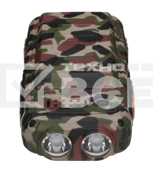 Мобильный телефон BQ 2430 Tank Power серебро/камуфляж