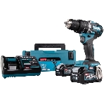 Дрель-шуруповерт Makita HP002GD201, 40 В, 2,5 Ач, 64 Нм, бесщеточный, ударный, фото5