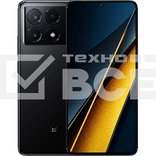 Смартфон POCO X6 Pro 5G, 12/512Gb, черный
