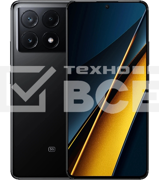 Смартфон POCO X6 Pro 5G, 12/512Gb, черный