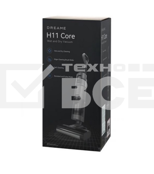 Пылесос вертикальный Dreame HHR21A для влажной и сухой уборки Wet and Dry Vacuum H11 Core Black