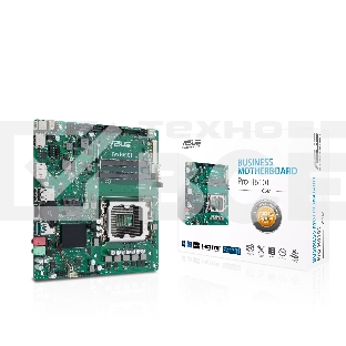 Материнская плата ASUS Pro H610T-CSM, LGA 1700, Intel H610, 2xDDR5, 2xSATA, 1xM.2, 1xPCIe x1, 1xHDMI, 1xDP, 1x 1Gb LAN, 2xUSB-A 2.0, 2xUSB-A 3.2 Gen 2, 2x3.5 мм, 7.1, Thin Mini-ITX