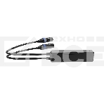 Конвертер Dante Infobit [iTrans DX-R-22] Аналоговый Аудио Декодер (Rx) с PoE: 1xRJ45(Dante); 2хXLR(M) (2 канала OUT). 44.1, 48, 96 kHz (24 bit). ПО Dante Controller. 125мм[Ш] x 33мм[Г] x 28мм[В], фото4