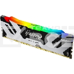 Оперативная память Kingston Fury Renegade, DDR5, 16GB (1x16GB), 8000MHz, CL38, с радиаторами, RGB, серебристый/черный, фото2