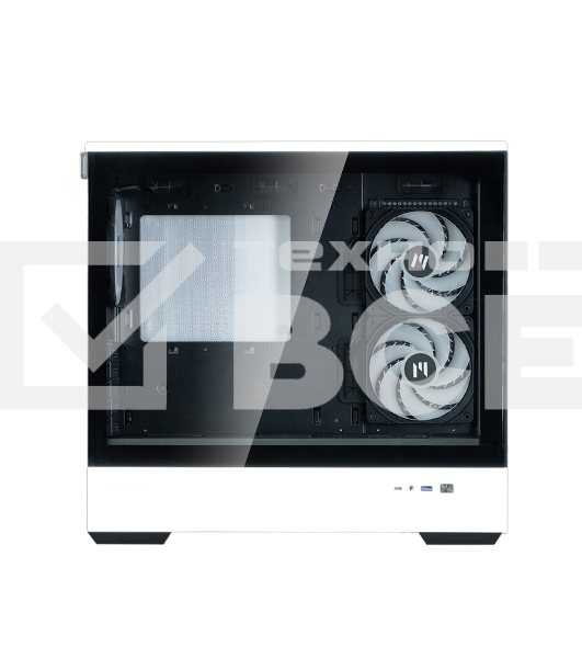 Компьютерный корпус ZALMAN P30 BW, MATX, BLACK/WHITE, WINDOW, 2x3.5