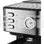 Кофеварка рожковая Kitfort КТ-7293 черный/серебристый, исп. кофе - молотый, 1.5 л, 1050 Вт, 15 Бар., фото8