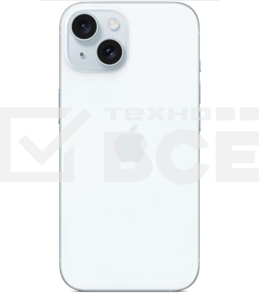Смартфон Apple iPhone 15, 6/128Gb, голубой