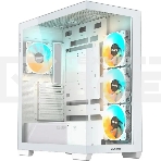 Компьютерный корпус Gigabyte GB-C500PI ST белый без БП ATX 3x120mm 6x140mm 2xUSB3.0 1xUSB3.1 audio bott PSU, фото2