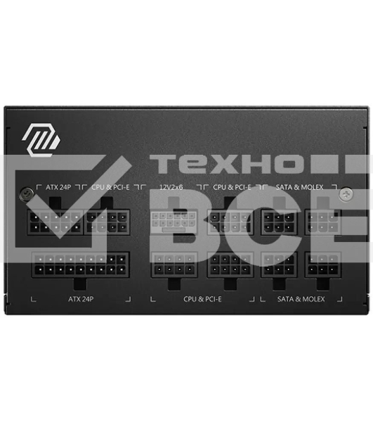 Блок питания MSI MAG A850GL PCIE5 , 850W, 80+ Gold, полностью модульный, ATX 3.0, PCIE5