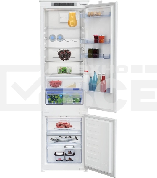 Холодильник Beko BCNA306E3S белый, 2 камеры, 215/69 л., морозилка снизу, No Frost