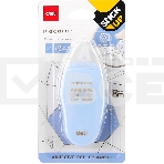 Клеющий роллер Deli EA49201 прозрачный блистер 6мм x 8м Macaron, фото3