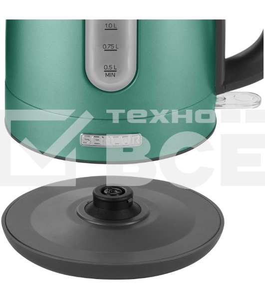 Чайник электрический Sencor SWK 1771GR 1.7 л, 2150 Вт, зеленый