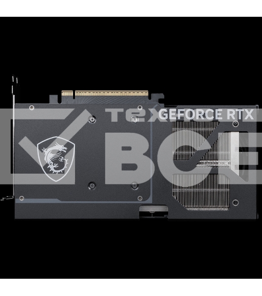 Видеокарта MSI RTX5070 12G VENTUS 2X OC RTX5070 PCI-E 5.0 GDDR7 2542/28000 HDMIx1 DPx3 HDCP Ret