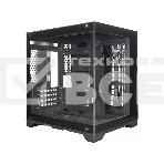 Компьютерный корпус 1STPLAYER MEGAVIEW MV5-T Black / mATX / MV5-TP-BK, фото 1