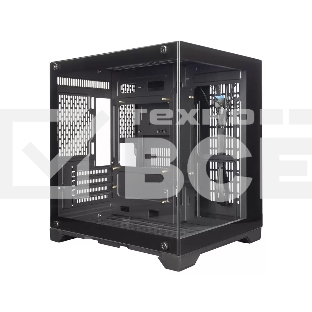 Компьютерный корпус 1STPLAYER MEGAVIEW MV5-T Black / mATX / MV5-TP-BK