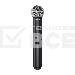 Микрофонная система SHURE BLX1288E/W85-M17 беспроводная, двухканальная, с петличным микрофоном WL185 и ручным передатчиком SM58, частота UHF 662-686 МГц, фото5