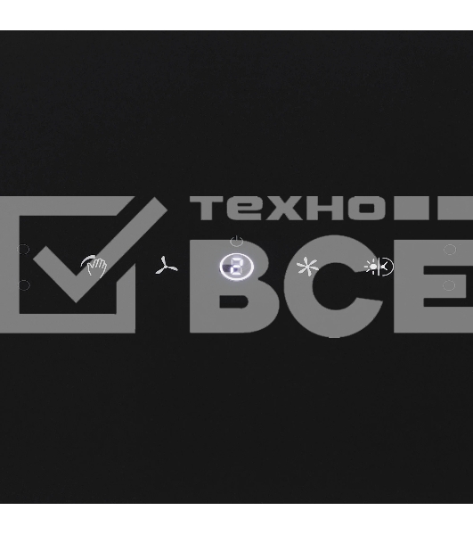 Вытяжка Krona BELINDA 600 black SGC