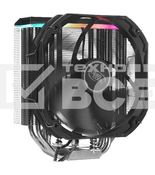 Кулер DEEPCOOL AS500 черный 140мм алюминий+медь 1200rpm 29.2db 4-pin 220W 164мм