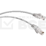 Шнур комм. Cabeus, Cat.5e, неэкр., U/UTP, RJ45/RJ45, LSZH, AWG24 15м, серый, фото 1