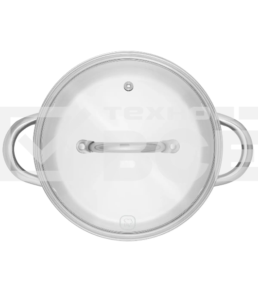 Кастрюля Rondell Point RDS-1311 2.8 л. d=20 см, с крышкой, нержавеющая сталь 18/10