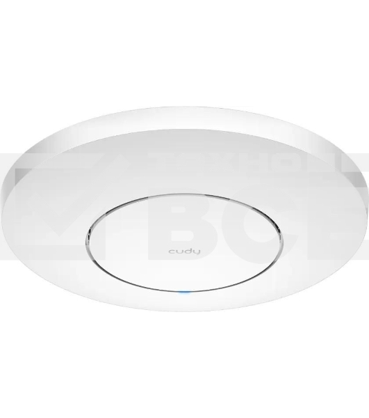 Точка доступа AX3000 Dual Band Ceiling Mount Wi-Fi 6 Access Point, Chipset MT7981, 802.11ax/ac/a/b/g/n, 2402Mbps at 5GHz + 574Mbps at 2.4GHz, 1 x 2.5G RJ45 Port, MU-MIMO, Support 12V DC or 802.3at PoE or Passive PoE, Internal Antennas, 48V passive PoE ada
