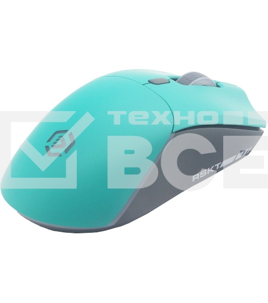 Мышь беспроводная/проводная Raskat MG009WR зеленый, 5000 dpi, радиоканал, USB, кнопки - 7