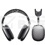 Наушники накладные Hoco W65 PLUS т.серый беспроводные bluetooth оголовье (50397), фото 1