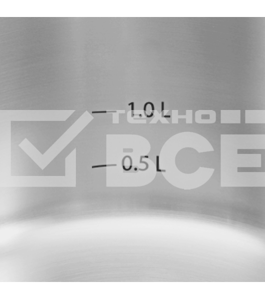 Кастрюля Rondell Strike Grey Ultra RDS-1949 4.8 л. d=24 см (с крышкой) сталь