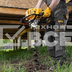 Шнек для грунта Denzel ER-80, диаметр 80 мм, длина 800 мм, соединение 20 мм, съемный нож, фото9