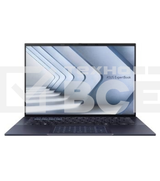 Ноутбук ASUS B9403CVAR-PP1795 14'(2880x1800 OLED)/Intel Core 7 150U(1.8Ghz)/32768Mb/1024PCISSDGb/noDVD/Int:shared/Cam/BT/WiFi/63WHr/war 1y/0.95kg/Star Black/DOS + магн корп; NumberPad; чехол; кабель microHDMI--RJ45