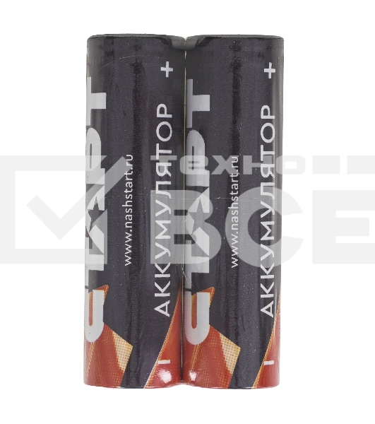 Аккумуляторы 18650 СТАРТ INR18650 2600 мАч (упаковка из 2 шт, отпускается кратно 2)