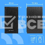Акустическая система CBR CMS 700, 2.0, питание USB, 2х3 Вт (6 Вт RMS), материал корпуса MDF, 3.5 мм линейный стереовход,  черный, фото2