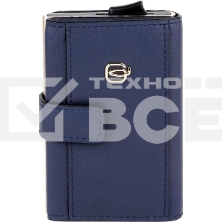 Чехол для кредитных карт Piquadro Lyra PP5649W92R/BLU4 синий натур.кожа